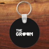 Porte-clés Le marié fournit la fête de mariage célibataire à  (Recto)