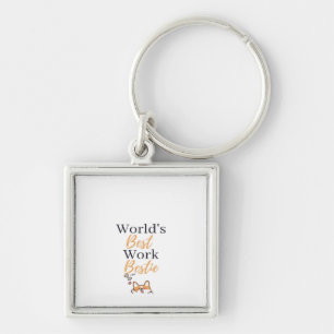 Porte-clés Le Meilleur Coworker Du Monde Graphique