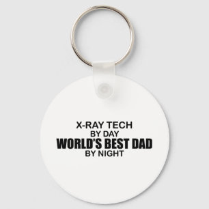 Porte-clés Le meilleur papa du monde - technologie de rayon X