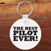 Porte-clés Le meilleur pilote jamais (Recto)