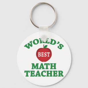 Porte-clés Le meilleur professeur de maths du monde