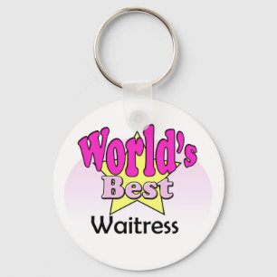 Porte-clés Le Meilleur Waitress