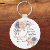 Porte-clés Le Mémorial de Peony parti, mais pas oublié (Recto)