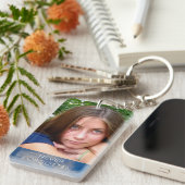 Porte-clés Le mémorial fait sur commande ajoutent le ciel (Devant droit)