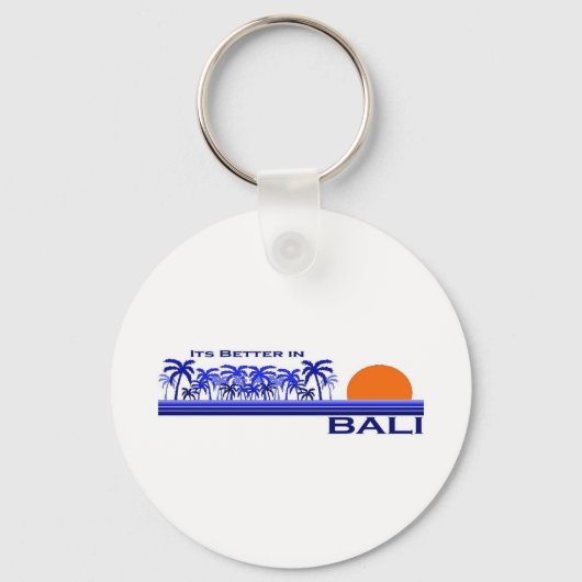 Porte-clés Le mieux à Bali, Indonésie (Recto)