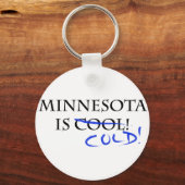 Porte-clés Le Minnesota est Cool - et froid ! (Recto)