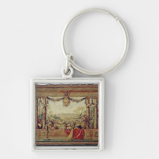 Porte-clés Le mois du château d'avril de Versailles (Devant)