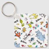 Porte-clés Le monde de Dr Seuss Pattern (Recto)