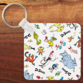 Porte-clés Le monde de Dr Seuss Pattern (Recto)