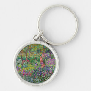 Porte-clés le monet fleurit le cru le-iris-jardin-à-giverny