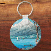 Porte-clés Le Mont Fuji du lac Yamanaka par Hiroaki Takahashi (Recto)