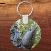 Porte-clés Le monument du Tennessee Shiloh National Military (Recto)