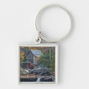 Porte-clés Le moulin historique sur Glade Creek 2