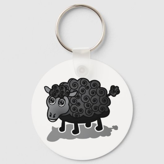 Porte-clés Le mouton noir (Recto)