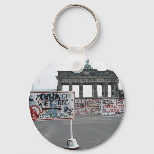 Porte-clés Le mur de Berlin (Recto)