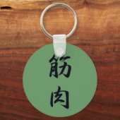 Porte-clés le muscle noir (Recto)