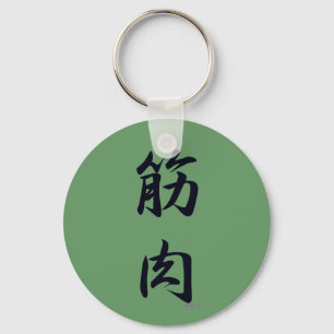 Porte-clés le noir de muscle