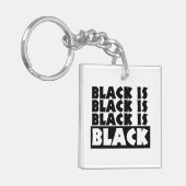 Porte-clés Le noir est noir (Devant gauche)
