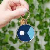 Porte-clés Le nouveau drapeau de l'État du Minnesota (refonte (Main)