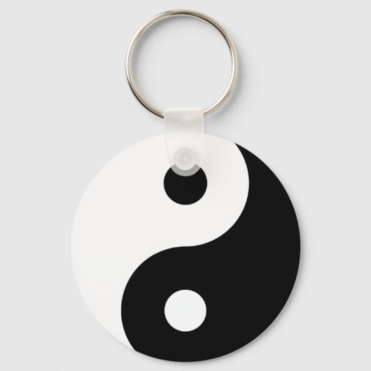 Porte-clés Le paisible Yin Yang (Recto)
