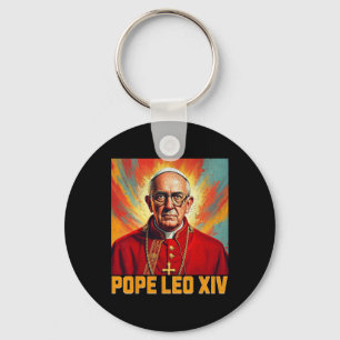 Porte-clés Le Pape Leo Xiv - Nouveau Pape Leo Xiv 1