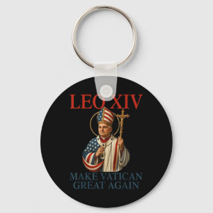 Porte-clés Le Pape Léon Xiv Rendre la grandeur du Vatican au