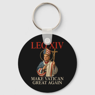 Porte-clés Le Pape Léon Xiv Rendre la grandeur du Vatican au