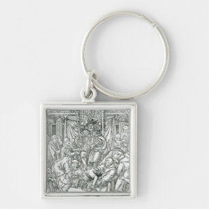 Porte-clés Le pape supprimé par le Roi Henry VIII, 1534