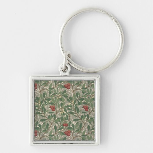 Porte-clés Le papier peint de "Arbutus" a conçu par le (Devant)