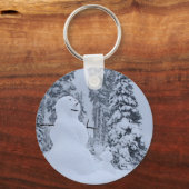 Porte-clés Le paradis des neiges (Recto)