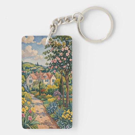 Porte-clés Le paradis rural (Dos)