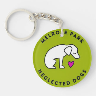 Porte-clés Le parc melrose négligé poursuit Houston, TX