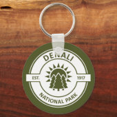 Porte-clés Le Parc national de Denali (Recto)