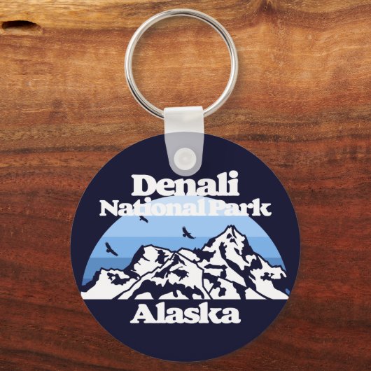 Porte-clés Le Parc national de Denali (Recto)