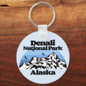 Porte-clés Le Parc national de Denali (Verso)