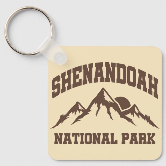 Porte-clés Le Parc national de Shenandoah (Recto)