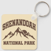Porte-clés Le Parc national de Shenandoah (Dos)