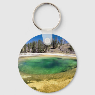 Porte-clés Le parc national de Yellowstone Cadeaux personnali