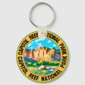 Porte-clés Le Parc national du Capitol Reef (Recto)