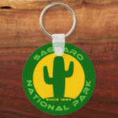 Porte-clés Le Parc national du Saguaro (Recto)