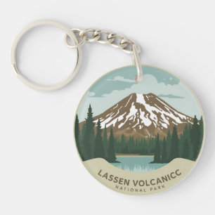 Porte-clés Le Parc national volcanique de Lassen