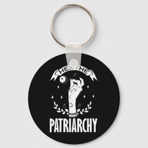 Porte-clés Le Patriarcat Witchcraft Phase Lune Feminist Witc