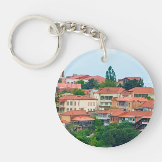 Porte-clés Le paysage de Géorgie (Devant)