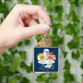 Porte-clés Le PB aime J (main)