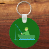 Porte-clés Le pêcheur (Recto)