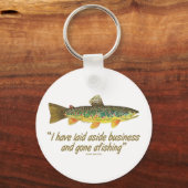 Porte-clés Le pêcheur dit : (Recto)