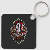 Porte-clés Le pélican comme symbole chrétien (Dos)