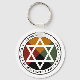Porte-clés 'Le Pentacle de la Terre'