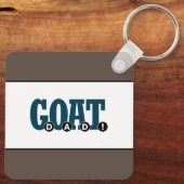 Porte-clés "LE PÈRE DU G.O.A.T. !" Pour l'impression graphiqu (Verso)