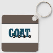 Porte-clés "LE PÈRE DU G.O.A.T. !" Pour l'impression graphiqu (Dos)